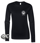 Cardiff High 6th Form fitted T-Shirt long sleeve